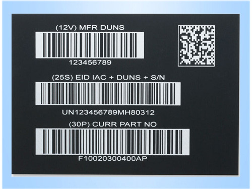 金屬加工打標(biāo)樣品